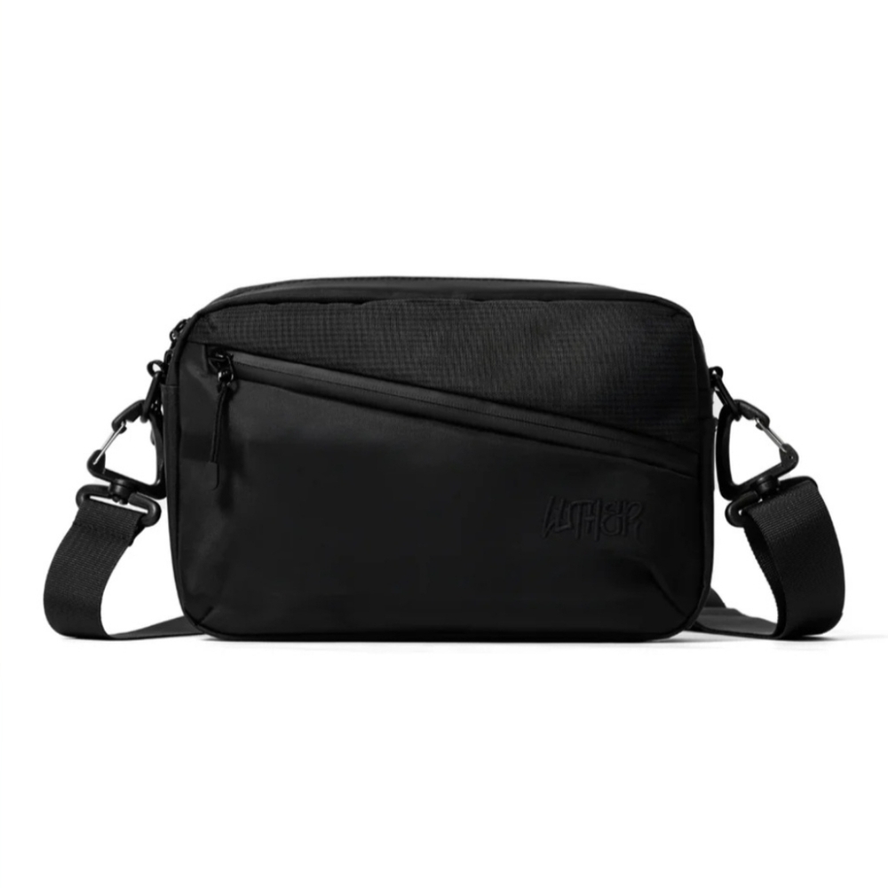 Crossbody Bag (Black) Luther Melbourne Mens New With Tags
